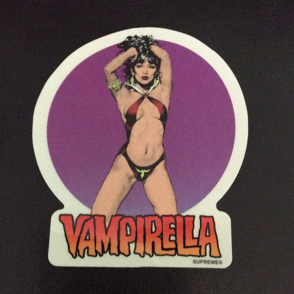 Supreme Vampirella Sticker Rare
